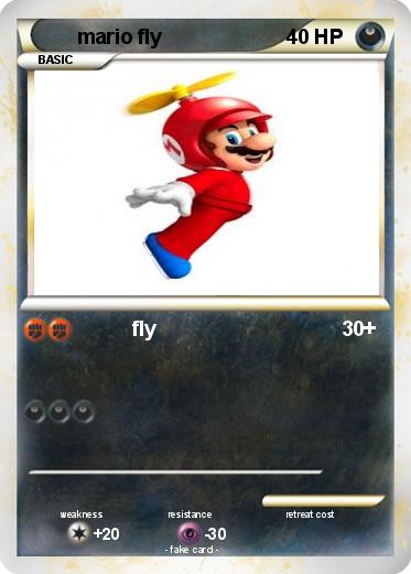 Pokemon mario fly