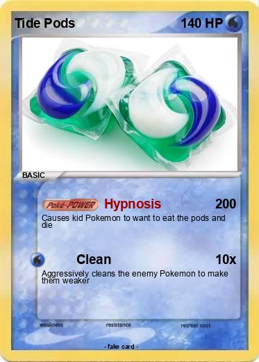 Pokemon Tide Pods