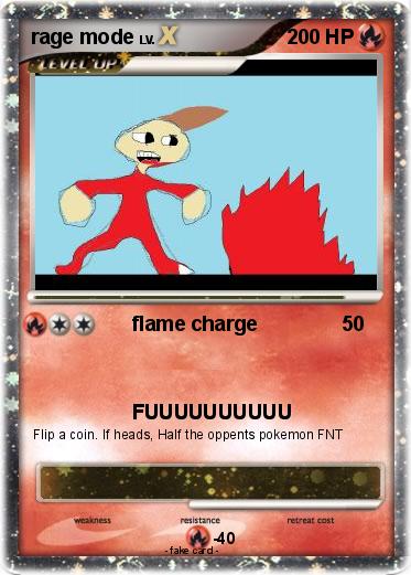 Pokemon rage mode