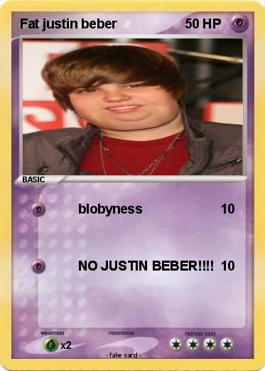 Pokemon Fat justin beber