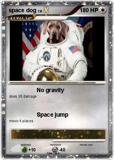 Pokemon space dog