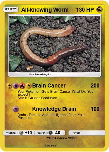 Pokemon All-knowing Worm