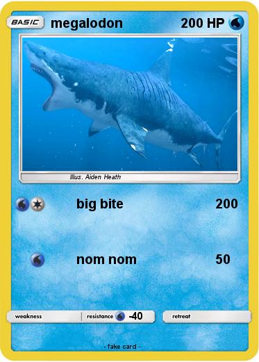 Pokemon megalodon