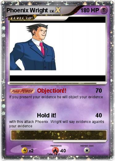 Pokemon Phoenix Wright