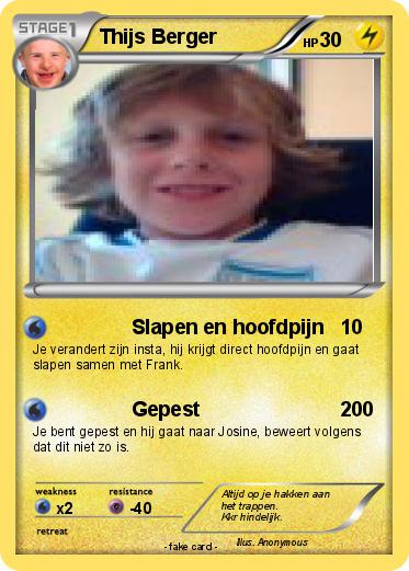 Pokemon Thijs Berger