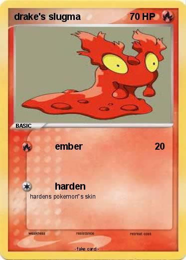 Pokemon drake's slugma