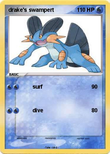 Pokemon drake's swampert