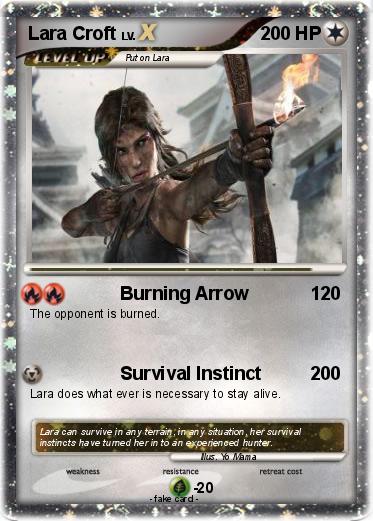 Pokemon Lara Croft