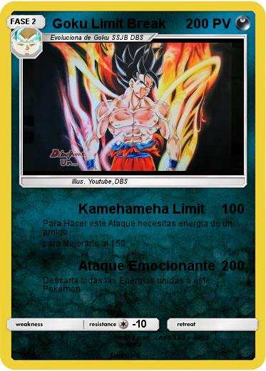 Pokemon Goku Limit Break