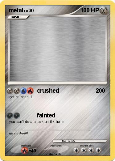 Pokemon metal