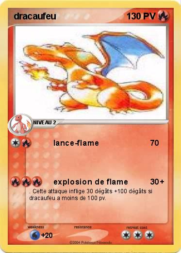 Pokemon dracaufeu