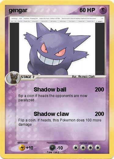 Pokemon gengar