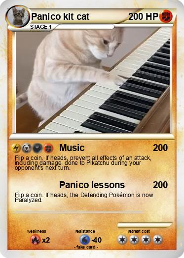 Pokemon Panico kit cat