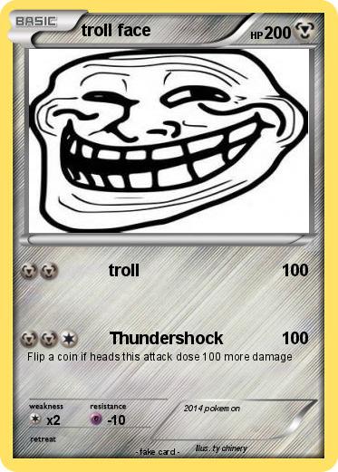 Pokemon troll face