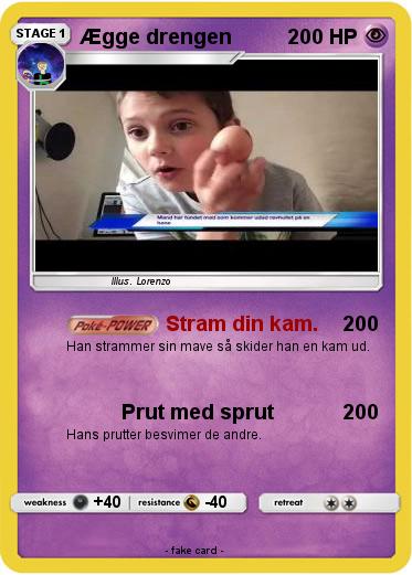 Pokemon Ægge drengen