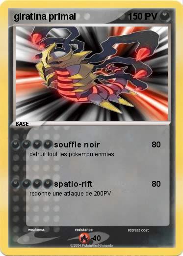 Pokemon giratina primal