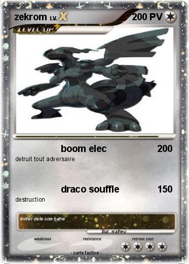 Pokemon zekrom