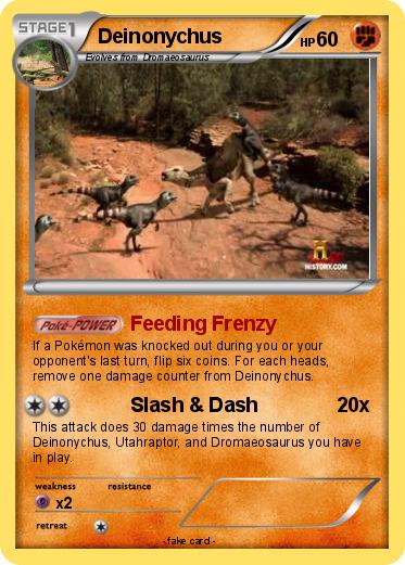 Pokemon Deinonychus