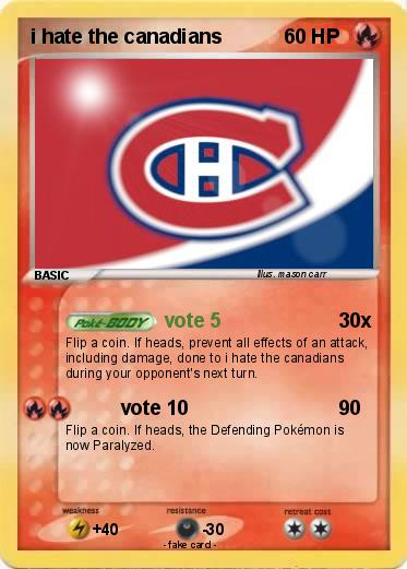 Pokemon i hate the canadians