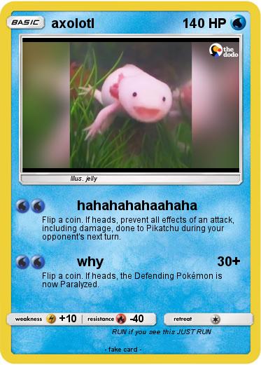 Pokemon axolotl