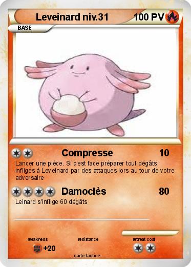 Pokemon Leveinard niv.31