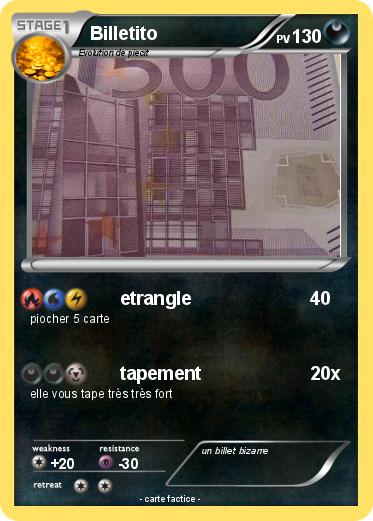 Pokemon Billetito