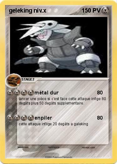 Pokemon geleking niv.x