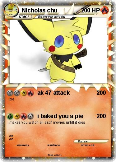 Pokemon Nicholas chu