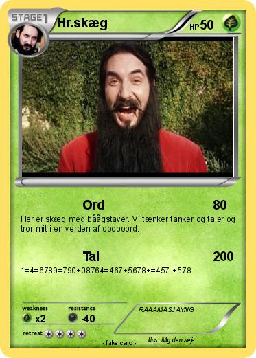 Pokemon Hr.skæg