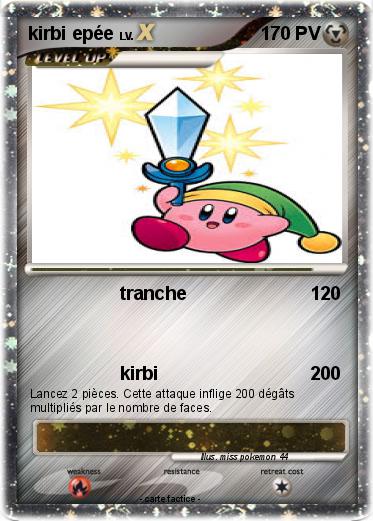 Pokemon kirbi epée