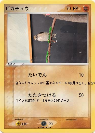Pokemon ピカチュウ