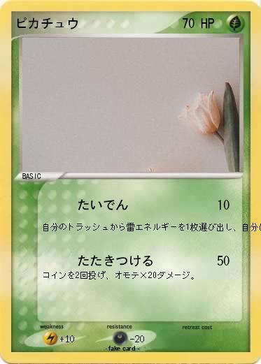 Pokemon ピカチュウ