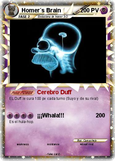 Pokemon Homer´s Brain