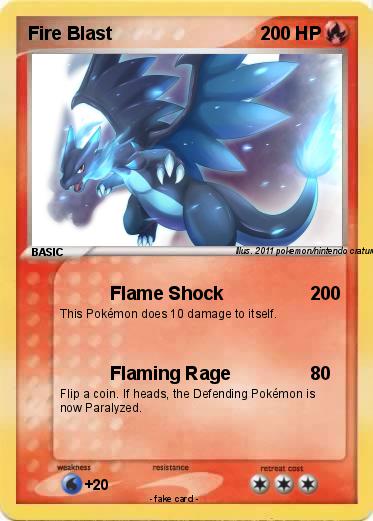 Pokemon Fire Blast