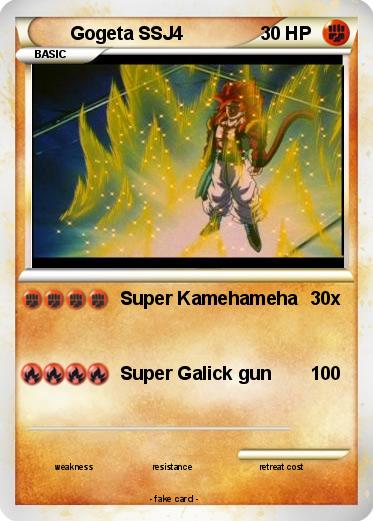 Pokemon Gogeta SSJ4