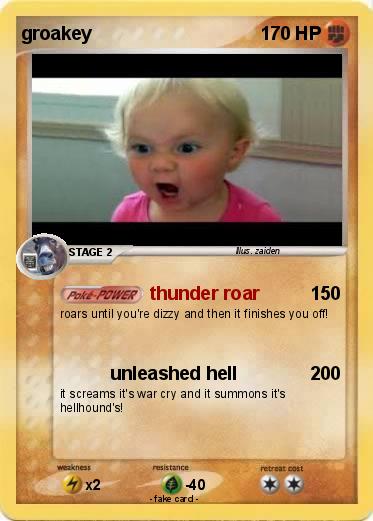 Pokemon groakey