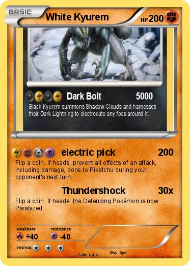 Pokemon White Kyurem