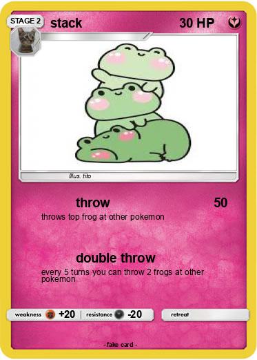 Pokemon stack