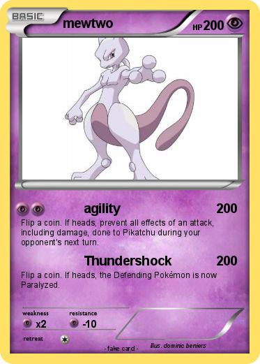 Pokemon mewtwo