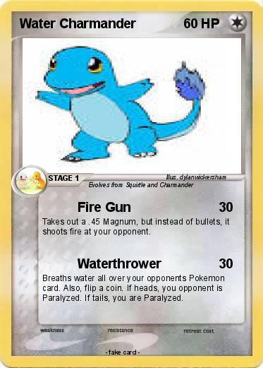 Pokemon Water Charmander