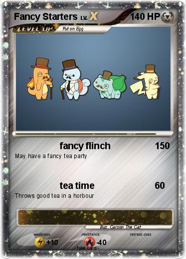 Pokemon Fancy Starters