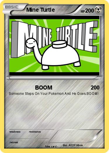 Pokemon Mine Turtle