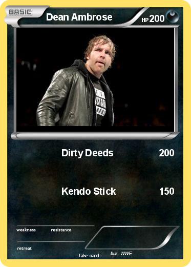 Pokemon Dean Ambrose