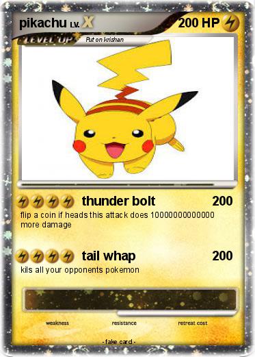 Pokemon pikachu