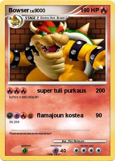 Pokemon Bowser