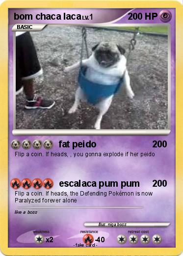 Pokemon bom chaca laca