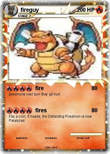 Pokemon fireguy