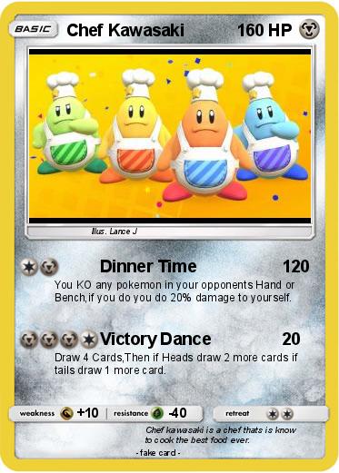 Pokemon Chef Kawasaki