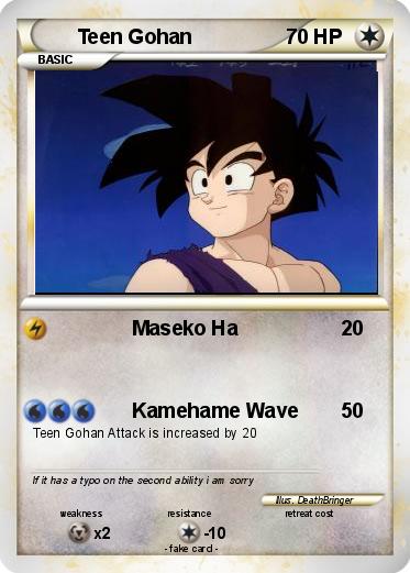 Pokemon Teen Gohan