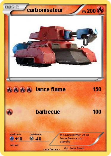 Pokemon carbonisateur